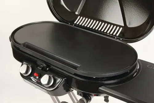 Vista 2 de Coleman Swaptop Griddle Accessory for RoadTrip Grills, Full-Size Aluminum Griddle with Nonstick Surface, Dishwasher Safe