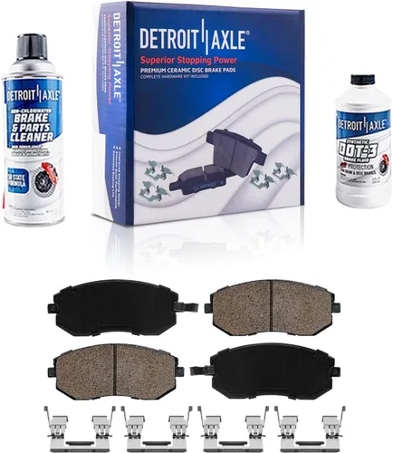Vista 129 de Detroit Axle - Pastillas de Freno Traseras de Cerámica Izquierda Reemplazo de Pinza para Silverado Sierra Suburban 1500 Tahoe Yukon Escalade ESV EXT