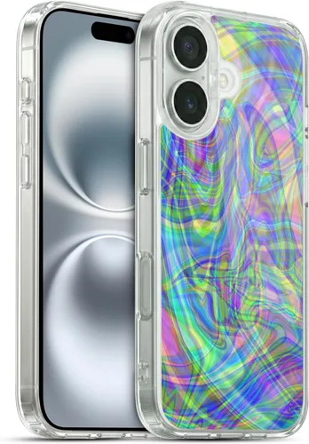 Vista 15 de Head Case Designs Officially Licensed Suzan Lind Carnival Colours & Patterns Gel Case [Military Grade Protection] Compatible with Apple iPhone 16