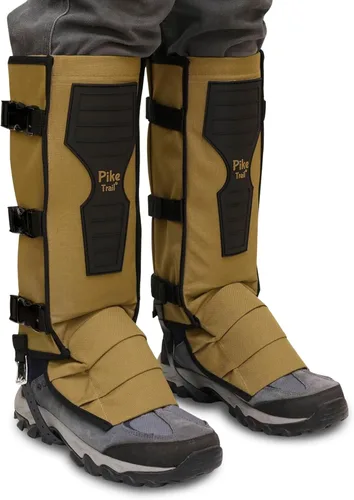 Vista 9 de Pike Trail Polainas de pierna de serpiente: protección de alto rendimiento para excursionistas y cazadores - Impermeable, protección contra
