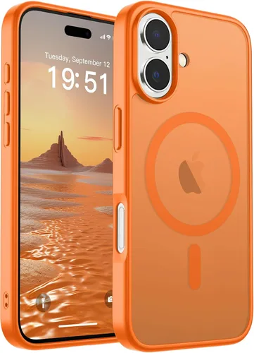 Vista 87 de SUPFINE Funda magnética para iPhone SE 2022 (3ª)/2020 (2ª), iPhone 8 (compatible con MagSafe) (protección contra caídas de grado militar), funda