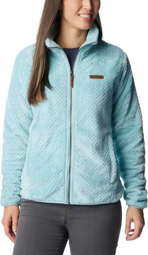 Vista 53 de Columbia - Chaqueta de sherpa Fire Side II con cremallera completa para mujer Alpenglow