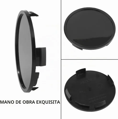 Vista 8 de RTrhinotuning 4 tapas centrales de rueda de 3.03 pulgadas / 3.031 in, base negra para accesorios de llanta de rueda Expedition 2015-2019 F150