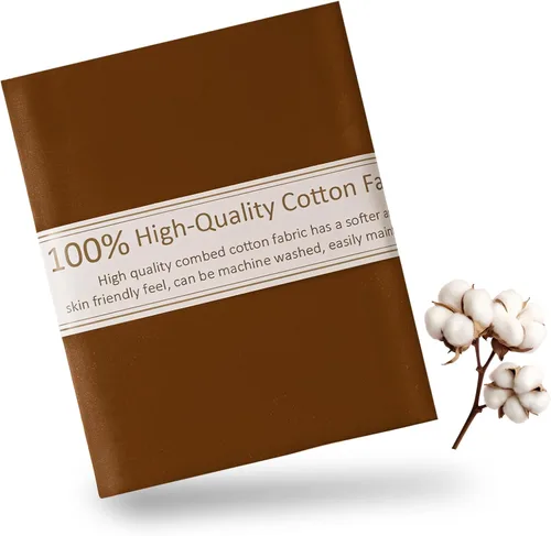 Vista 18 de Tela de Algodón Azul Bebé para Coser de 59 Pulgadas de Ancho, Tela de Popelina de Algodón 100% Natural por Yarda, Material de Algodón Suave