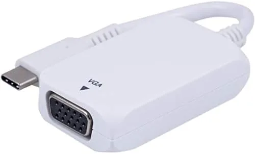 Vista 2 de ATIVA Adaptador USB-C a VGA, blanco, 41509