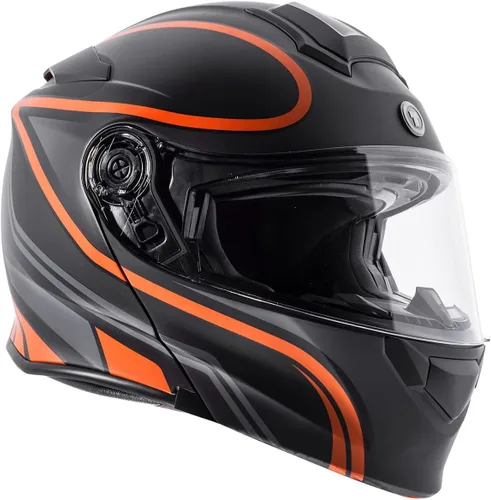 Vista 26 de Torc T-28B - Casco modular Bluetooth Dark Star