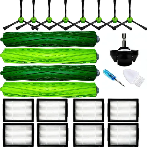 Vista 8 de Bolsas de Polvo de Repuesto para iRobot Roomba Todas las Series 104 2en1 105 106 Vac, Plus 405, 505 Combo, Essential 2 Q052, Max 705 Vac Bolsas