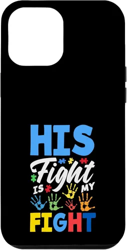 Vista 16 de His Fight is My Fight Autism Awareness Case for iPhone Air