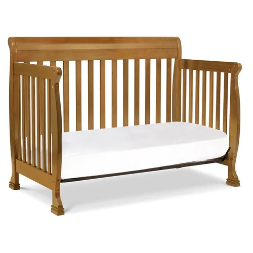 Vista 7 de DaVinci Kalani, cuna convertible 4 en 1 en color castaño, con certificado Greenguard Gold