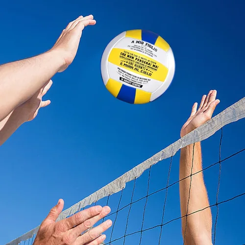 Vista 4 de Regalos personalizados de voleibol para hija o hijo, tamaño 5, voleibol para interiores y exteriores, playa, deportes, entrenamiento, palabras