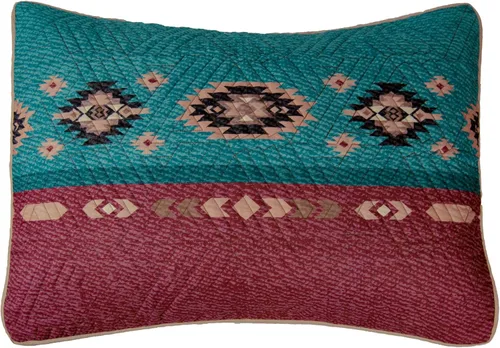 Vista 6 de Donna Sharp 25 Suroeste (Apache, Queen Set) Incluye edredón y dos fundas de almohada, lavable a máquina