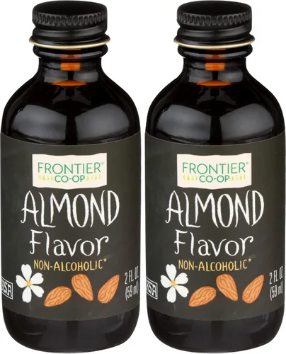 Vista 9 de Saborizante orgánico de menta de Frontier Co-op, frasco de vidrio de 2 onzas, sin alcohol, ideal para hornear, café y más