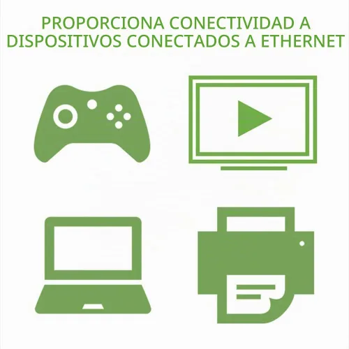 Vista 3 de Legrand - Módulo de interfaz de red OnQ Cat5e, módulo WiFi con 8 puertos, caja de red que proporciona conectividad a dispositivos conectados