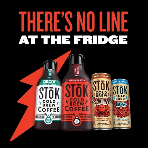 Vista 8 de SToK Shots de Café Espresso Cold Brew, Sin Azúcar, 0.43 Fl Oz (Pack de 264)