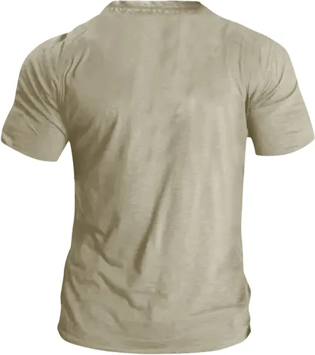 Vista 2 de Camisas polo étnicas aztecas occidentales para hombre, camisetas gráficas de gran tamaño con botones y manga corta casuales de verano