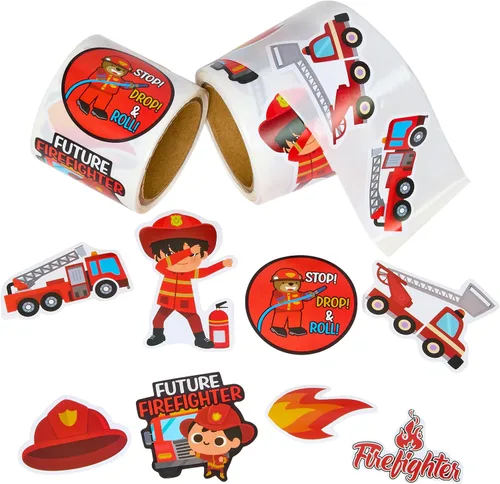 Vista 11 de Playbees Pegatinas de Emoticon - 2 Rollos - Favores de Fiesta para Niños, Premios de Juegos, Juguetes Novedosos, Decoración de Pared, Scrapbooking