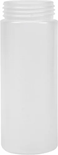 Vista 16 de Paquete de 6 botellas de plástico para apretar, transparentes, 12 onzas, punta de triple dispersión, 2.25 x 2.25 x 6.75 pulgadas por Restaurantware