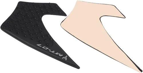 Vista 8 de 1 par FZ07 Grips, Keenso Antideslizante Rodilla Grip Protector Pegatina FZ07 Almohadillas Laterales para MT07 FZ07 20142016