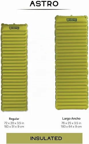 Vista 5 de NEMO Equipment Astro - Colchoneta para dormir - Birch Bud - Reg