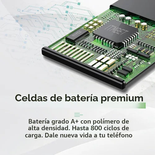 Vista 5 de Batería SCP-69LBPS / SCP-63LBPS para Kyocera DuraXV Series, [3.7V 7.4Wh]