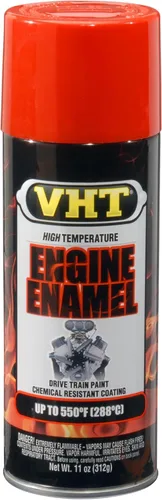 Vista 23 de VHT SP130 550° - Pintura en aerosol de esmalte para motor de alta temperatura, color negro mate – lata de 11 oz