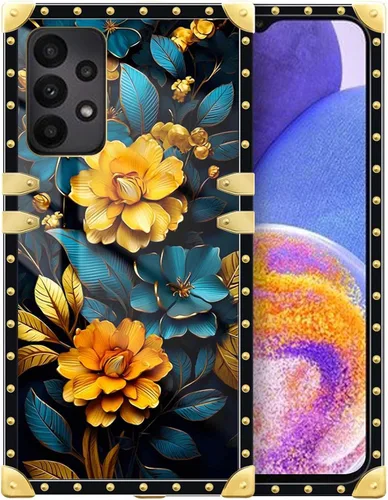 Vista 63 de Funda compatible con Samsung Galaxy A03S 4G, TPU suave de lujo y parte trasera de policarbonato duro para niñas y mujeres, funda protectora a prueba