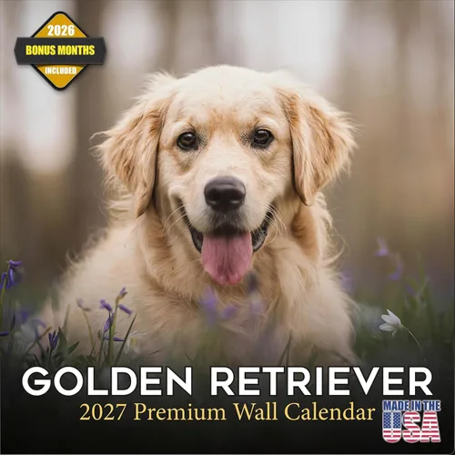 Vista 34 de Calendario de Lebrel Afgano 2025 2026, calendario mensual de pared de raza canina, 12" x 18" abierto, papel grueso sin traspaso, ideal para regalo