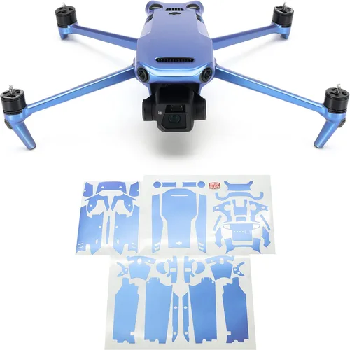 Vista 8 de Adhesivos de piel completa para DJI Mavic 3 / Mavic 3 Classic (Airforce Silver)