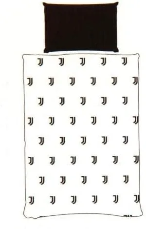 Vista 2 de Juventus F.C. Juego de edredón individual Mono Producto Oficial