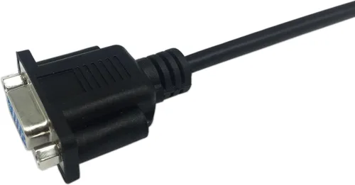 Vista 5 de CERRXIAN 1 pie VGA SVGA 15 Pin HD15 hembra a hembra cambiador de género adaptador de extensión Video Monitor Cable para PC portátil TV Porjector (ff)