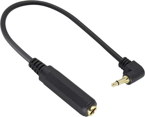 Vista 9 de Chapado en oro de 0.138 in mono 1/8 pulgadas audio macho a 0.250 in 1/4 pulgadas hembra adaptador de cable convertidor (4.9 ft/5 pies)