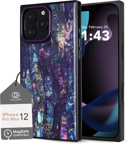 Vista 114 de Cocomii - Funda rectangular compatible con iPhone Xs/X - Perla opalescente, brillo brillante, para mujeres, niñas, hombres, funda protectora