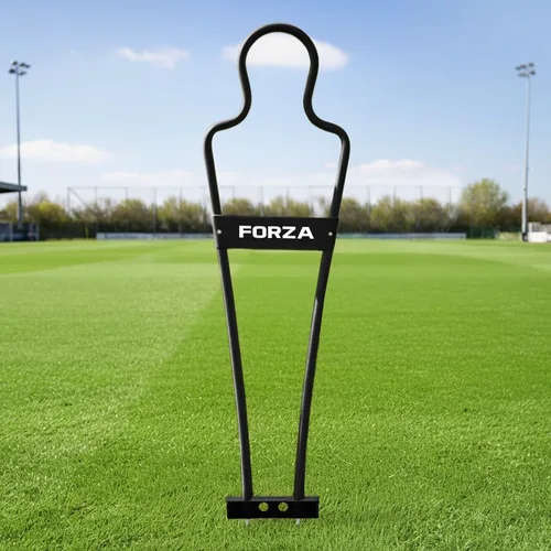 Vista 25 de FORZA Mini maniquí de fútbol de flujo de aire Naranja