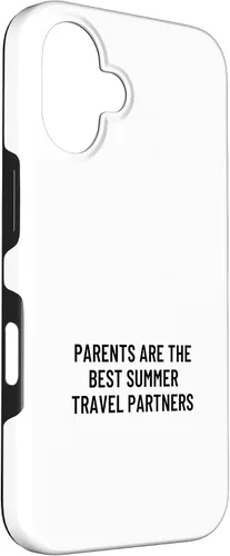 Vista 3 de iPhone 16 Parents are the best summer travel partners Case