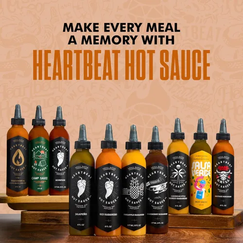 Vista 6 de Heartbeat Hot Sauce Co. Piri Piri Melena de León, 6 oz.