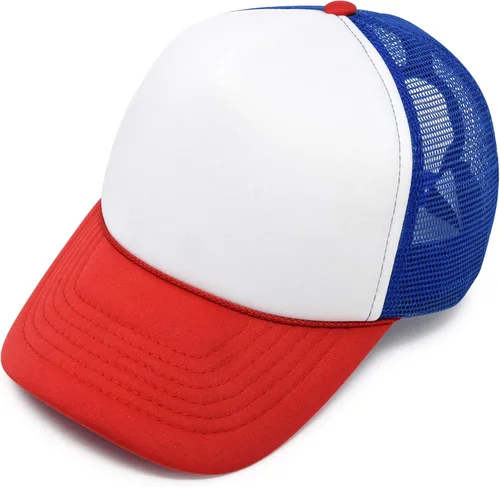 Vista 3 de DALIX Gorra de malla para camionero, paquete de 12