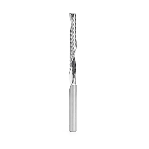Vista 12 de Amana Tool - 51645 Carburo sólido CNC espiral 'O' sola flauta, corte de plástico 1/2 diámetro x 1