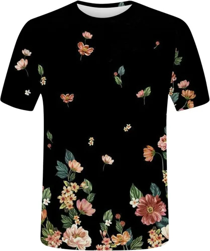 Vista 3 de Camisas de manga corta de gran tamaño para mujer, para otoño, escuela, con botones y control de abdomen, delgadas, redondas