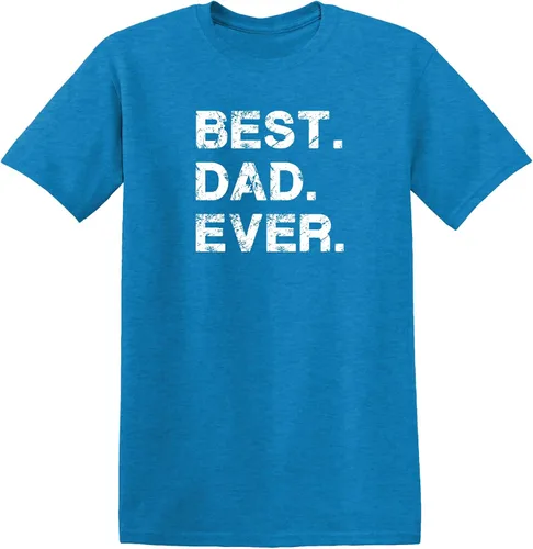 Vista 21 de Feelin Good Tees El mejor regalo de papá para papá, camiseta gráfica divertida del Día del Padre "Best Dad Ever" Camisetas gráficas novedosas