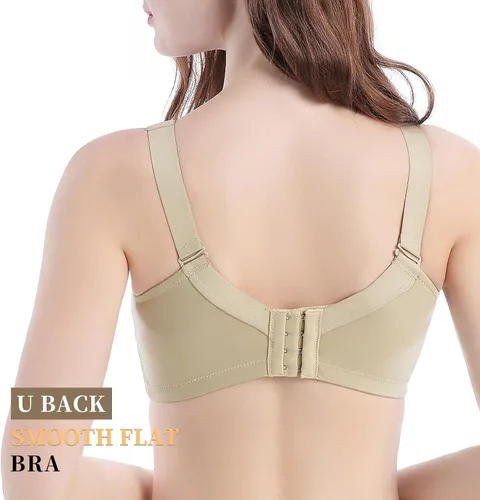 Vista 2 de Baetty Minimizer Bras for Women No Underwire Full Coverage Wirefree Womens Bra
