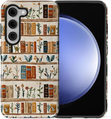 Vista 79 de Funda compatible con Samsung Galaxy S23, funda híbrida de protección rígida de 2 capas, a prueba de golpes, funda protectora resistente para Lata