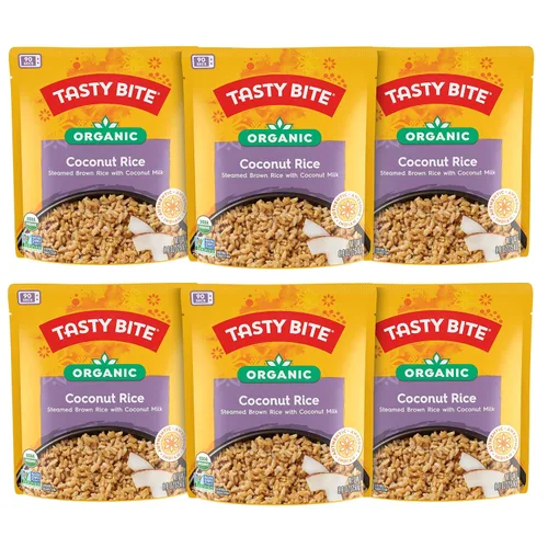 Vista 5 de Tasty Bite Arroz basmati orgánico, 8.8 onzas, paquete de 12, listo para comer, apto para microondas, vegano, sin gluten