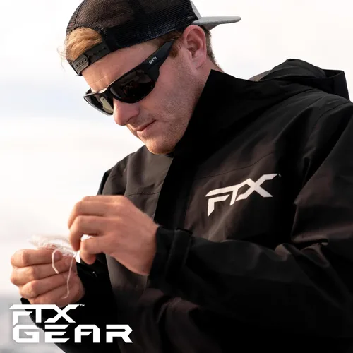 Vista 8 de [Usado] FROGG TOGGS FTX Armor Premium - Chaqueta impermeable para lluvia, pesca/pescadores para hombre