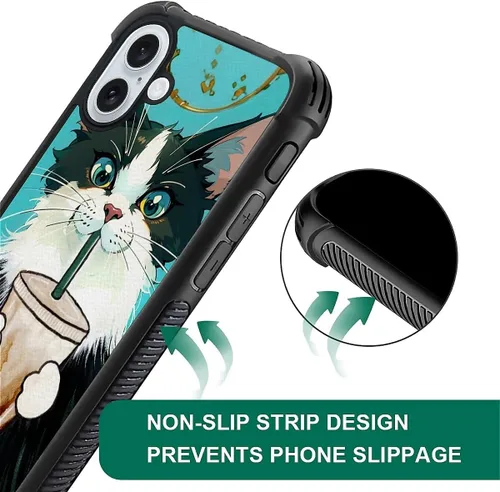 Vista 120 de Funda compatible con iPhone 15, diseño de elefantes africanos, diseño increíble a prueba de golpes, antiarañazos, carcasa trasera de policarbonato
