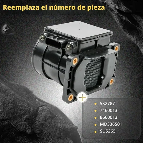 Vista 4 de Sensor de Flujo de Aire Masivo MAF 2.4L 3.0L compatible con Chrysler 2001-2005 Sebring - para Dodge 2001-2005 Stratus - 2000-2005 Eclipse