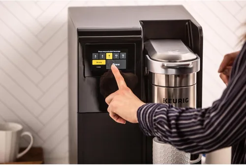 Vista 14 de Keurig K-3550 - Cafetera de una sola porción para grandes empresas, plomada