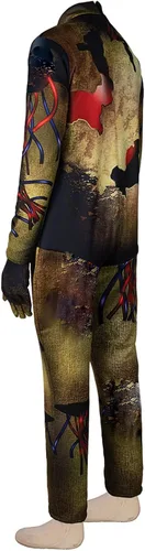 Vista 3 de aijina Disfraz de Freddy de Five Nights, disfraz de personaje de Fnaf para adultos y niños, disfraz de cosplay para Halloween