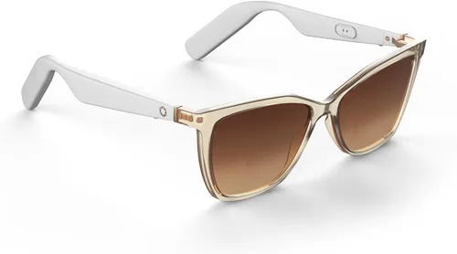 Vista 7 de Lucyd Lyte (versión 2025) - Lentes inteligentes para mujer, con Bluetooth, lentes polarizados, altavoces de oído abierto y micrófono, Moonrise