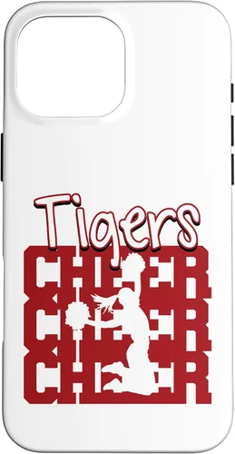 Vista 18 de Tigers Cheer Back to School Cheerleading Spirit M Case for iPhone 17