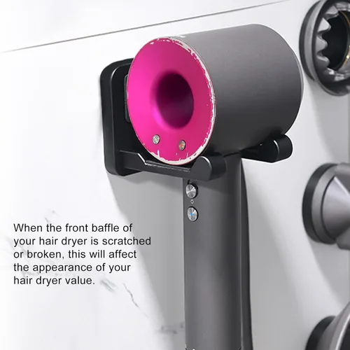 Vista 3 de Tablero deflector frontal de repuesto para Dyson Supersonic HD01 HD02 HD03 HD07 HD08 accesorio para secador de pelo, cubierta frontal para secador